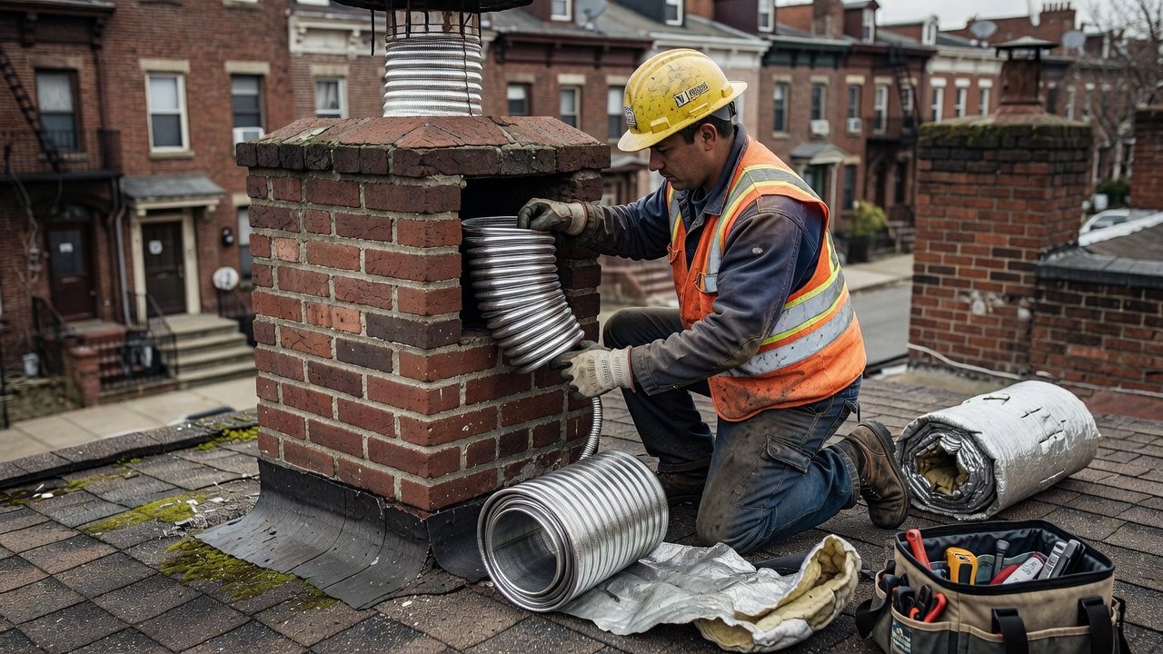 Chimney Liner Repair in Irvington, NJ